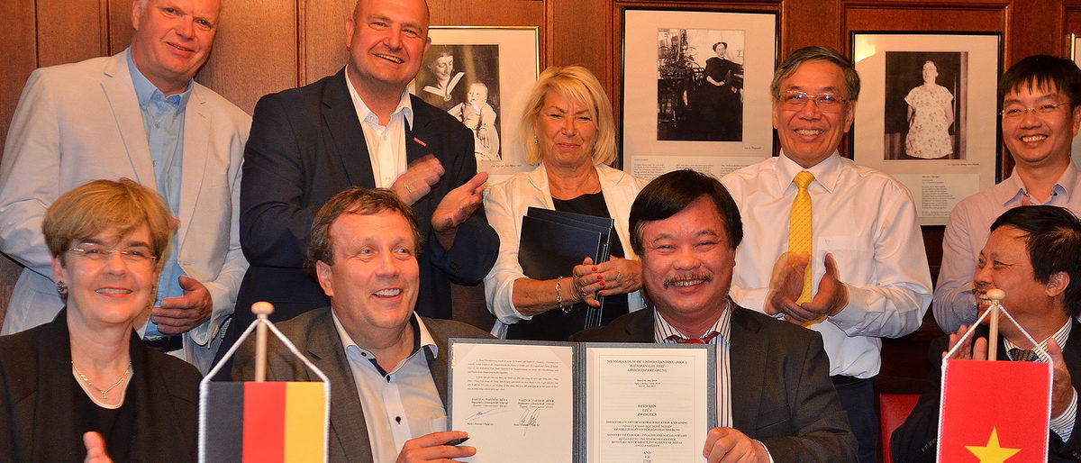 Erfolgsmodell "Duale Ausbildung" wird nach Vietnam exportiert.