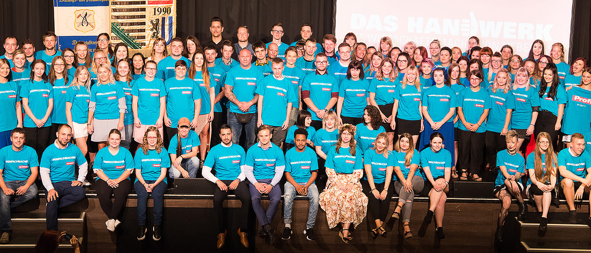 Gesellenfreisprechung am 10. August 2019.
