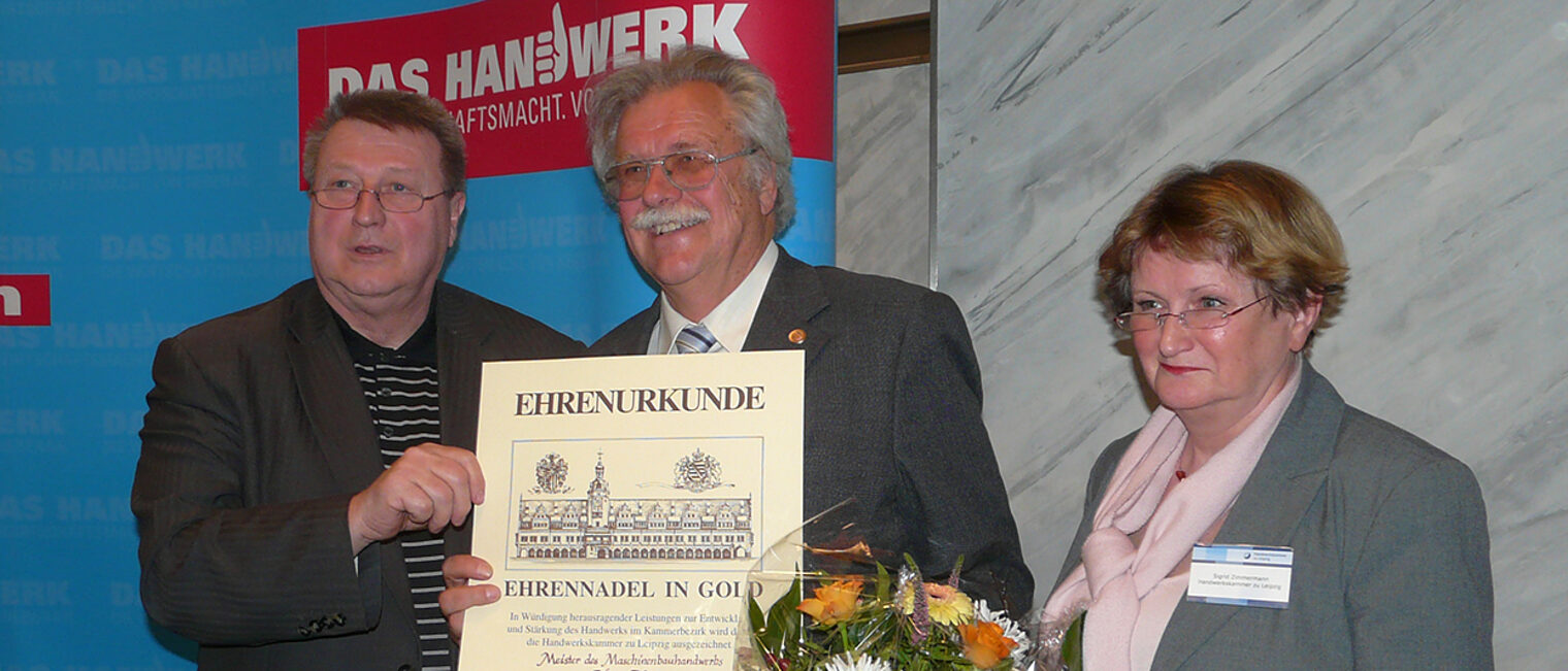 Goldene Auszeichnung für Ideenreichtum und Tatkraft