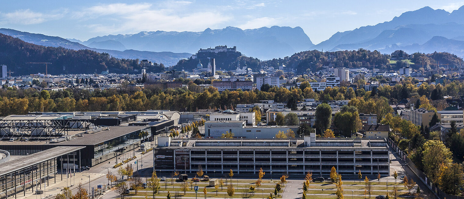 Messezentrum Salzburg GmbH und Salzburgarena. Bild: Philipp Habring