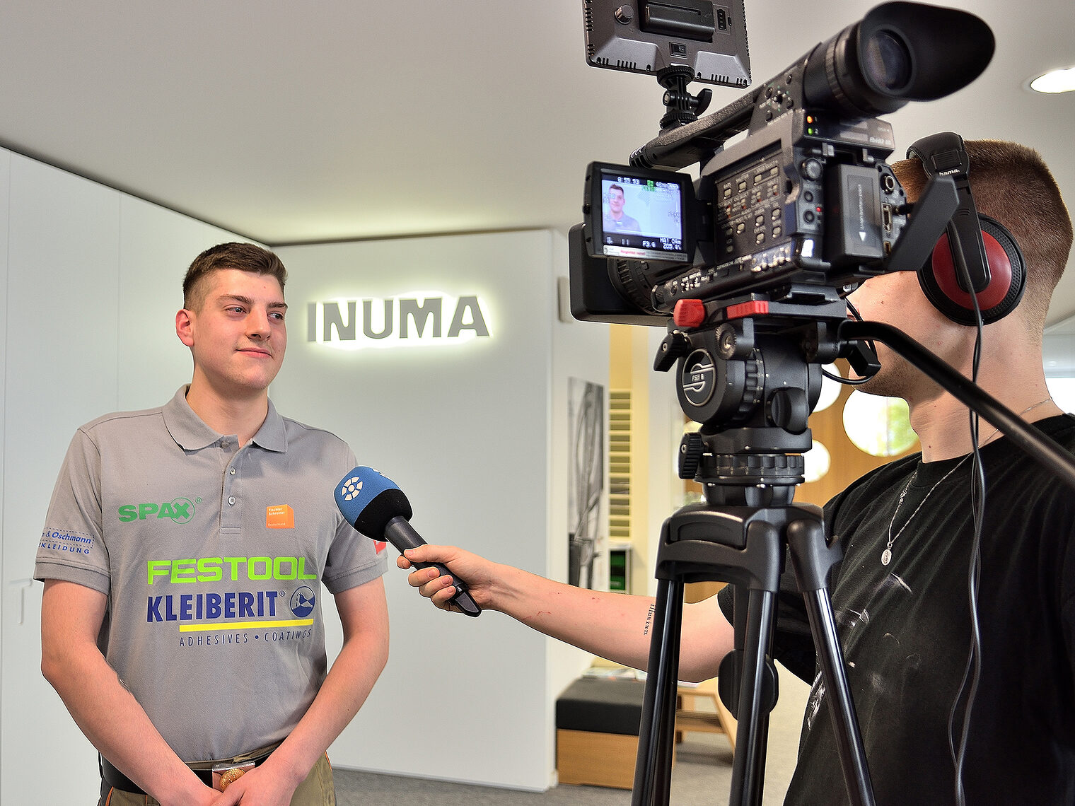 Johannes Bänsch aus Leipzig vertritt bei den WorldSkills 2019 das Tischlerhandwerk der Bundesrepublik.