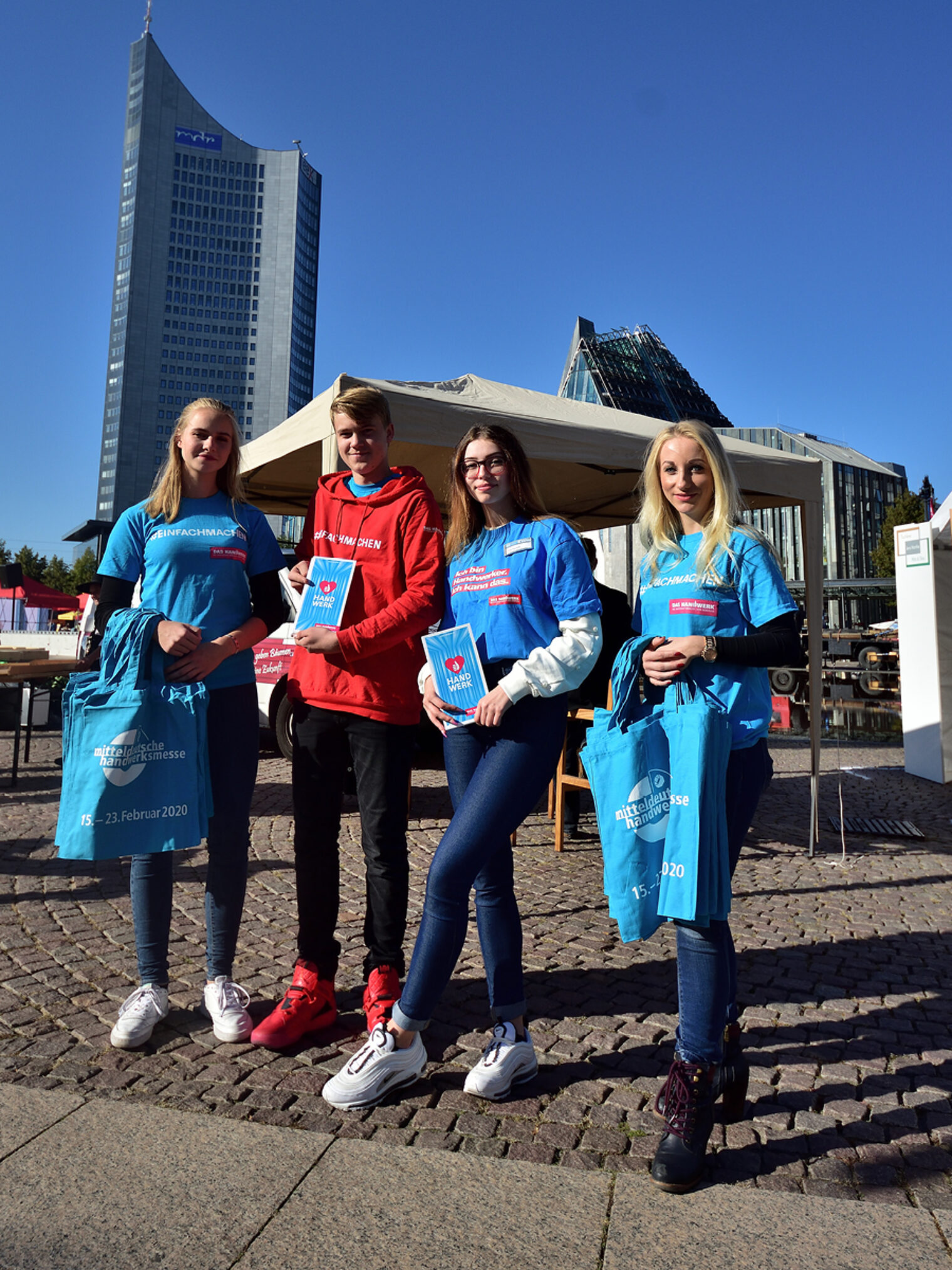 "Tag des Handwerks" 2019 auf dem Augustusplatz in Leipzig. 1