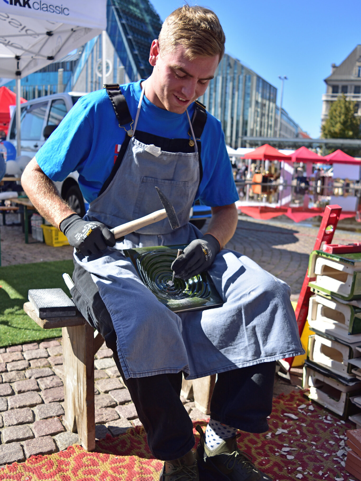 "Tag des Handwerks" 2019 auf dem Augustusplatz in Leipzig. 16