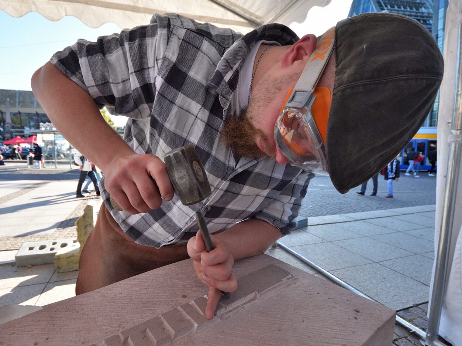 "Tag des Handwerks" 2019 auf dem Augustusplatz in Leipzig. 21