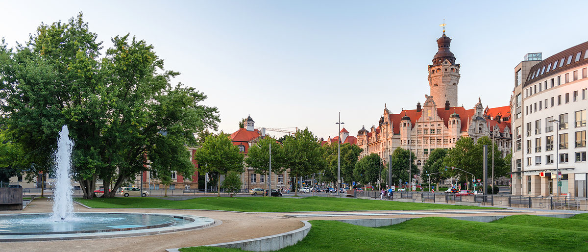 Panorama, Leipzig, Rathaus. Bild: tichr / fotolia.com
