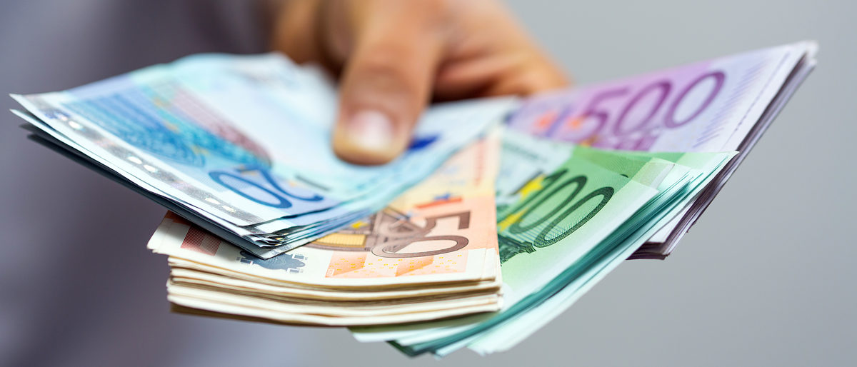 money, euro, currency, cash, business, hand, finance, bank, bill, banknote, isolated, wealth, white, banking, financial, paper, note, savings, dollar, europe, hundred, pay, banknotes, euros, investment, payment, economy, shopping, holding, man, loan, credit, save, market, notes
